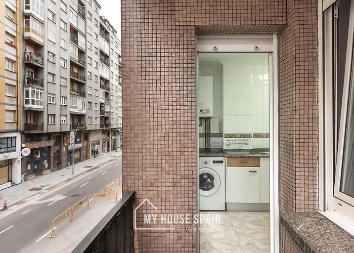 Myhousespain - Piso Nuevo En El Centro De Apartament Gijón